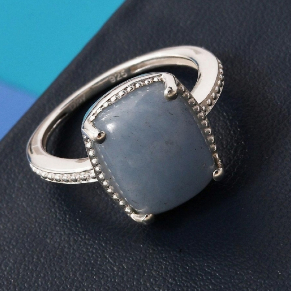 Mexican Angelite Ladies Ring